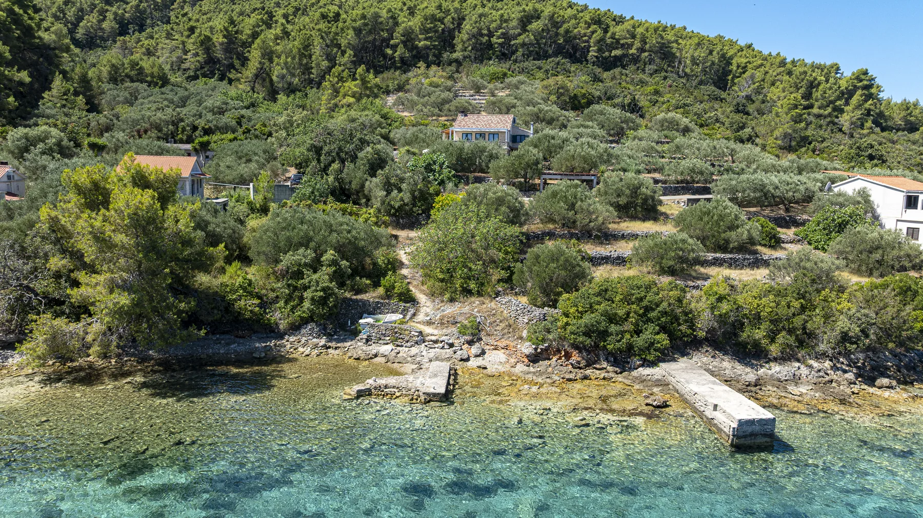 Plaža ispred Ville Anita